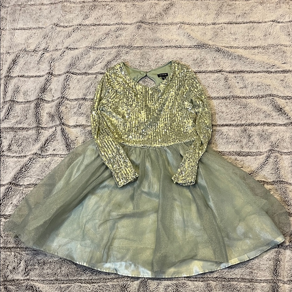 Zunie Sequin Embellished Dress